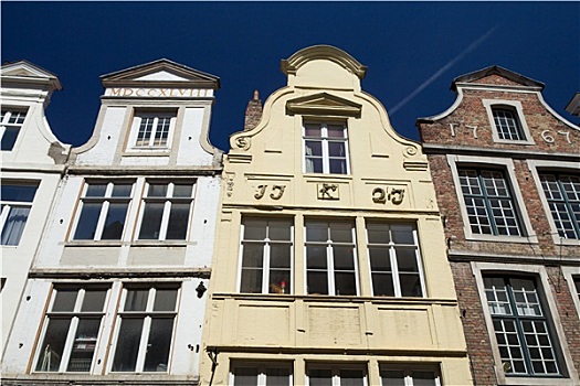 历史,房子,中心,布鲁日,比利时