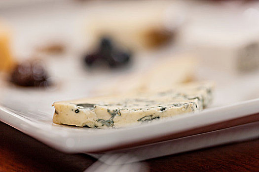 蓝纹奶酪,盘子