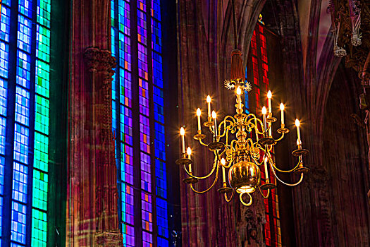 枝状大烛台,大教堂,维也纳,奥地利