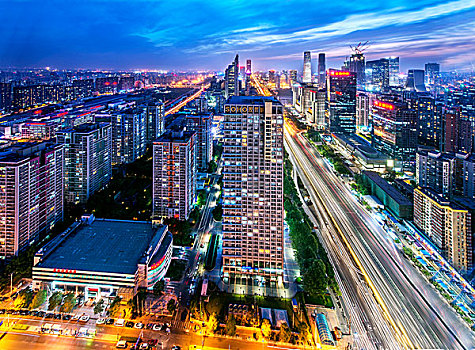 大望桥城市夜景