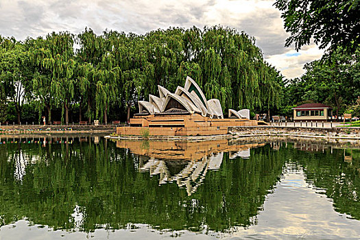 悉尼歌剧院,澳大利亚,地标性建筑,世界公园,北京,世界风光,4a级,仿制,主题公园,微缩景观