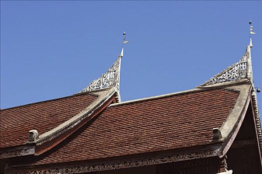 庙宇,屋顶,泰国