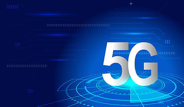 5g,快速无线互联网连接通信移动技术概念