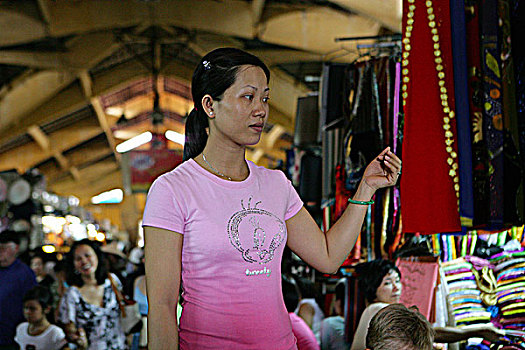 女人,购物,胡志明市,越南