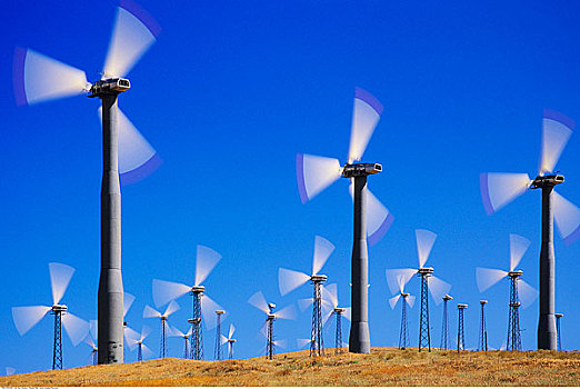 风电场,加利福尼亚,美国
