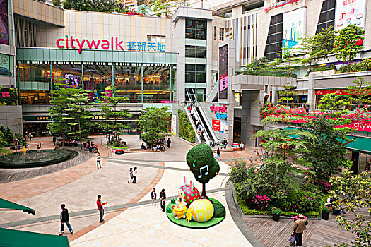 购物中心,香港