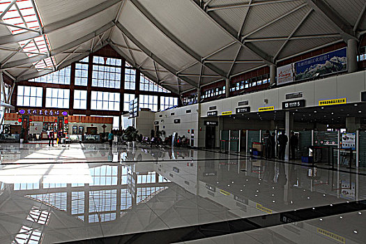 云南机场大厅