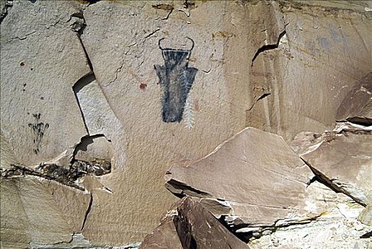 岩刻,大阶梯-埃斯卡兰特国家保护区,犹他,美国