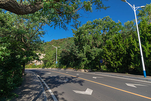 夏末初秋大连滨海路风光