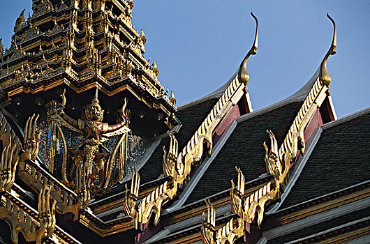 泰国,曼谷,老,宫殿,大幅,尺寸