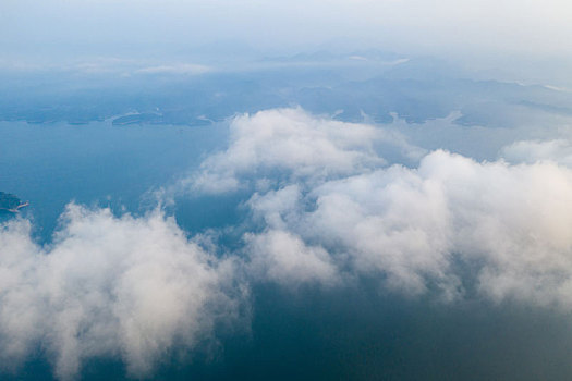 航拍千岛湖风景