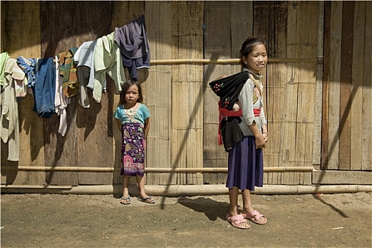 洪族人,老挝