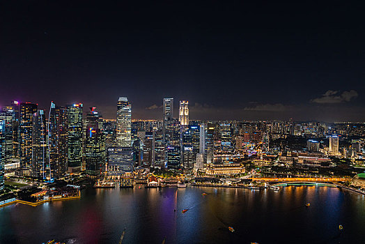 新加坡城市夜景