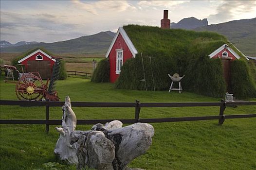 房子,乡村,冰岛