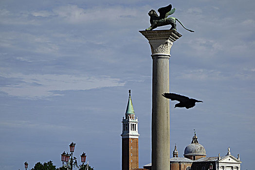 威尼斯风光--守护神飞狮