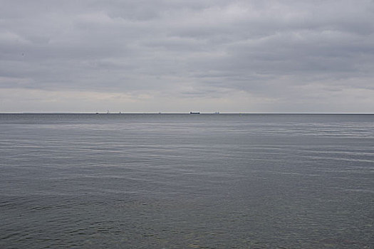 波罗的海,海景,船,远景