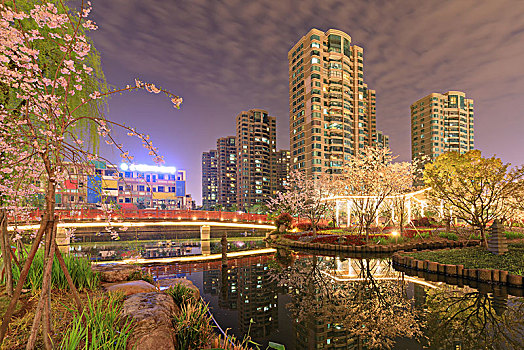 宁波城市夜景