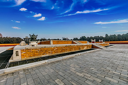 北京市地坛公园皇家园林建筑