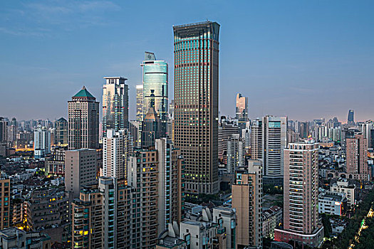 摩天大楼,地区,上海,中国