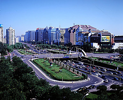 北京西城区部分大厦,建筑,商城