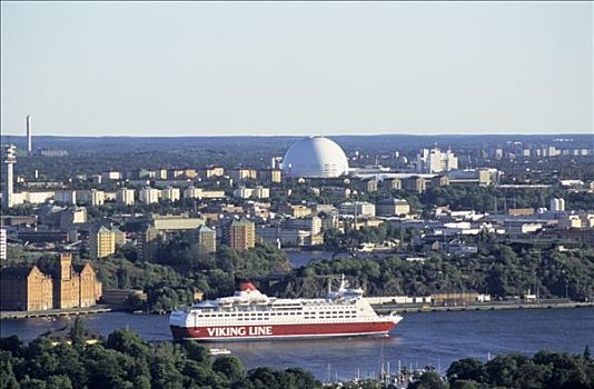 瑞典,斯德哥尔摩,全视图