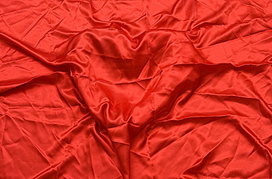 豪华,红色,绸缎,折叠,心形,有用,背景