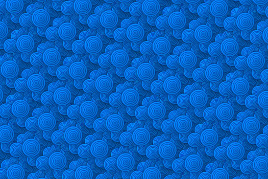 由蓝色圆圈组成水波荡漾抽象纹理背景