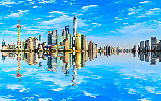 上海,建筑,风景,城市天际线