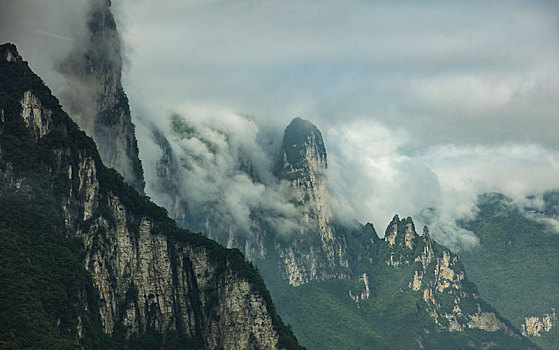 恩施,大山,湖北,山区,云海,云雾,高山,神秘,群山,山峰,鄂西