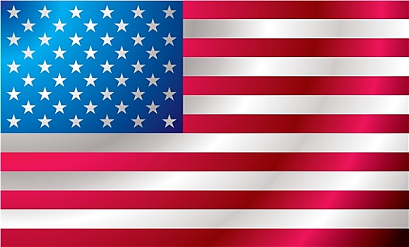 美国,波纹,旗帜