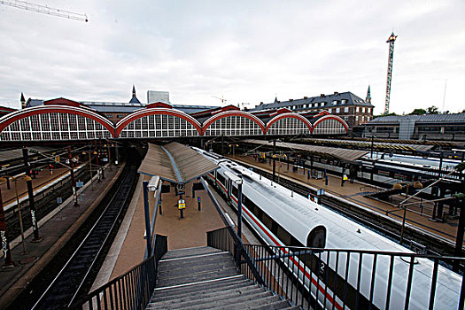 europe,丹麦哥本哈根火车站