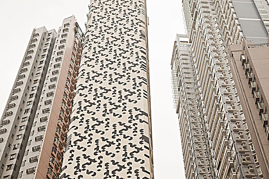 现代,摩天大楼,香港岛,香港,中国