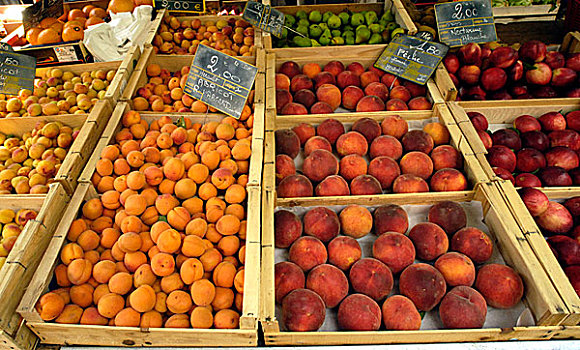 水果,出售,食品市场