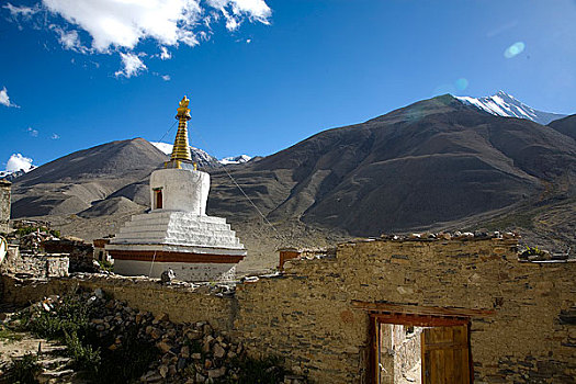 西藏珠峰绒布寺
