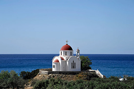 教堂,克里特岛,希腊,欧洲