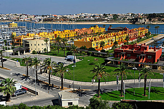 码头,阿尔加维海岸,葡萄牙,南,欧洲