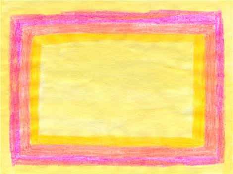 粉色,黄色,框