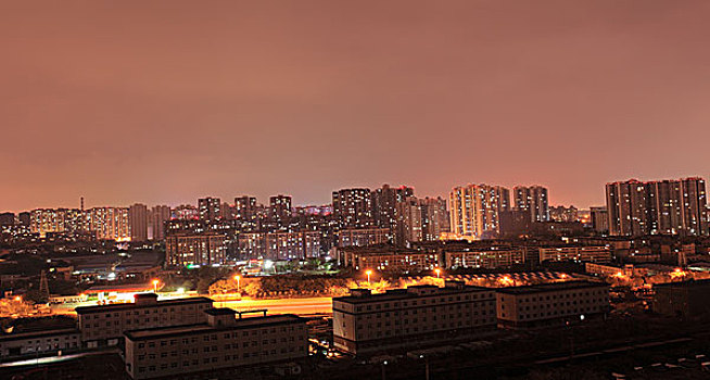 西安城市夜景