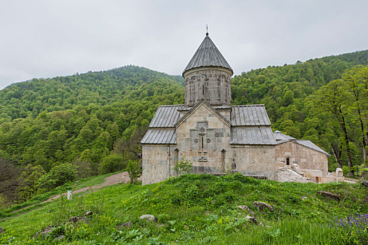 13世纪,寺院,亚美尼亚,古老,靠近,城镇,山谷