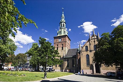 奥斯陆,大教堂,挪威,斯堪的纳维亚,欧洲