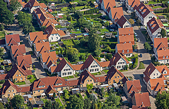 煤矿,不动产,住宅区,鲁尔区,北莱茵威斯特伐利亚,德国