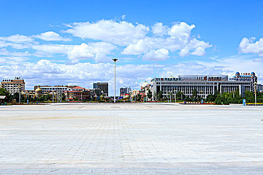 内蒙锡林浩特市锡林广场