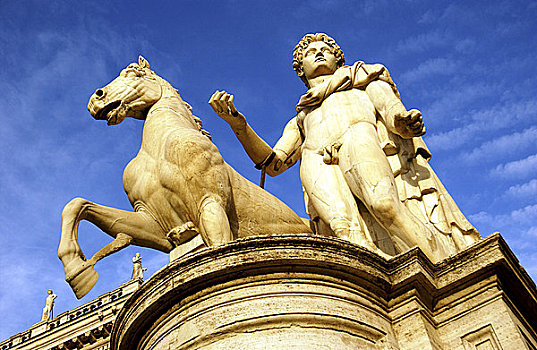 罗马,雕塑,广场,坎皮多利奥