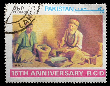 邮票,巴基斯坦
