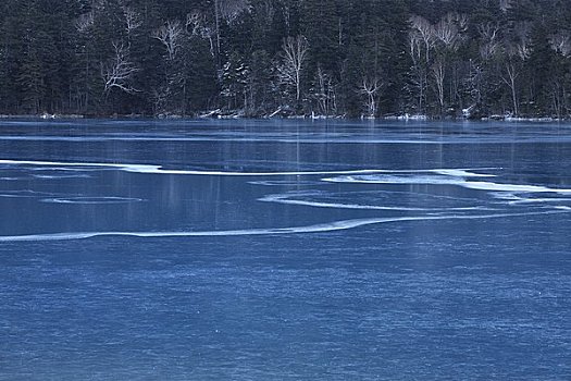 湖,冰