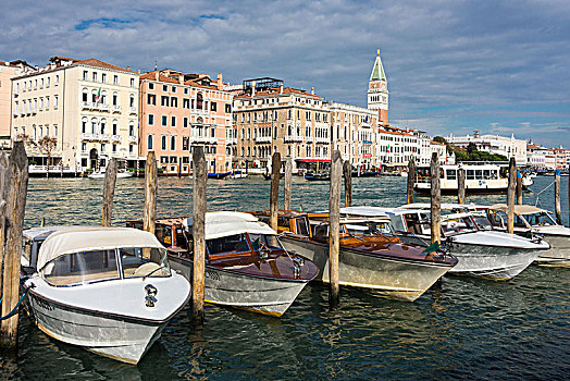 威尼斯,大运河,摩托艇