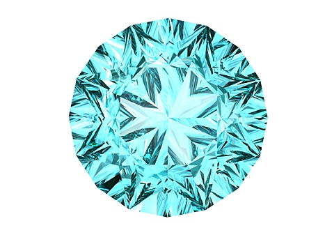 蓝色,钻石