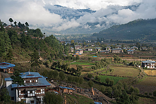 山谷,布姆唐,地区,不丹