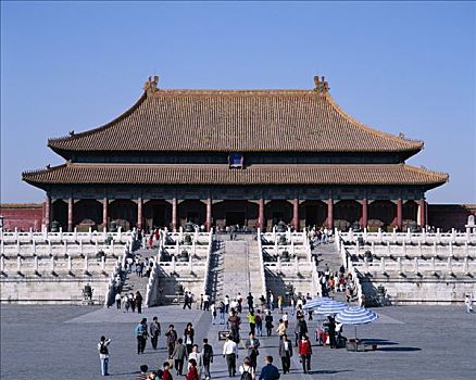 故宫,太和殿,明代,清朝,北京,中国