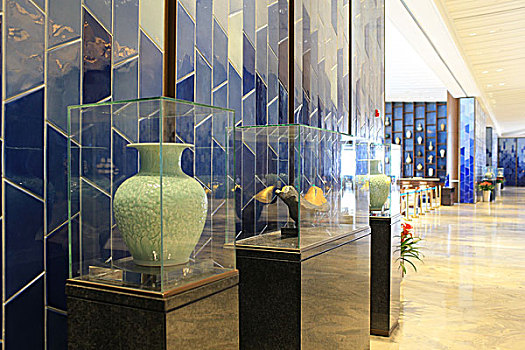 国际海岛旅游大会永久会址内装饰